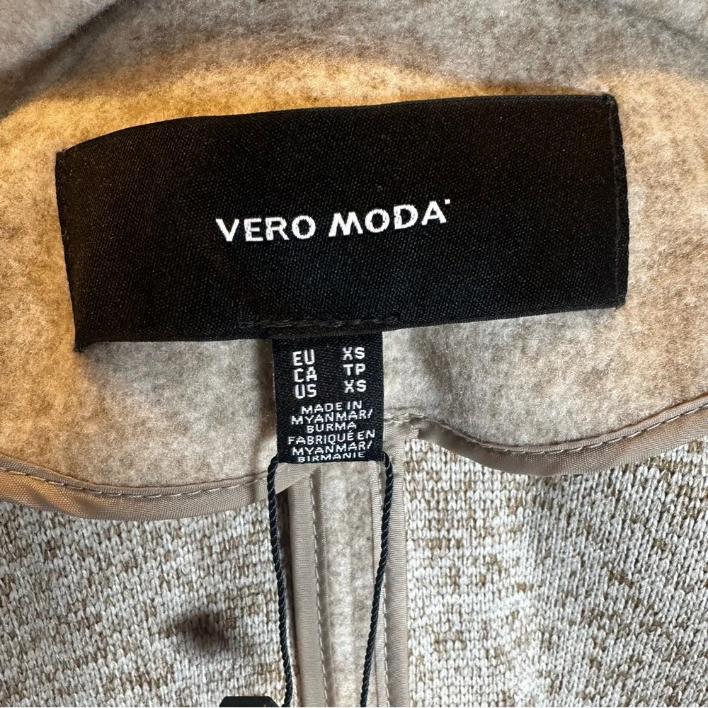 Vero Moda Brush Dora Cream Trench Coat - Picture 5 of 8